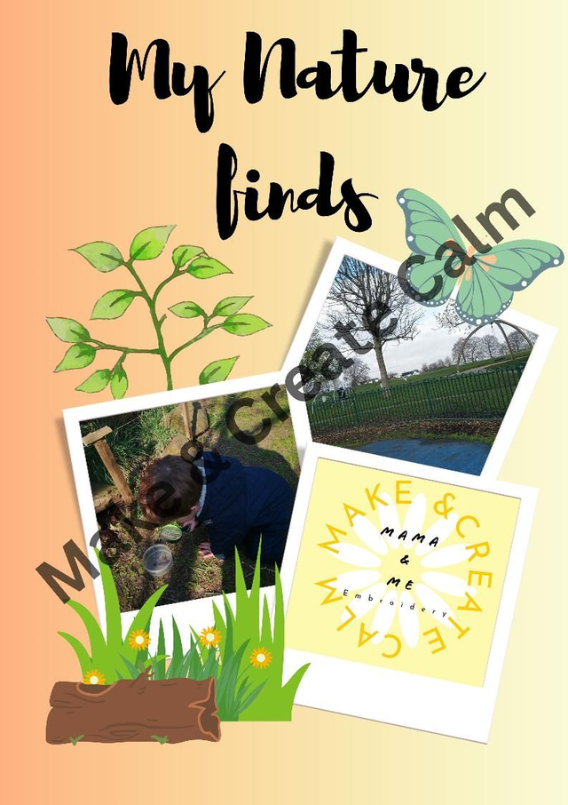 Digital E book Make &amp; Create Calm My Nature Finds