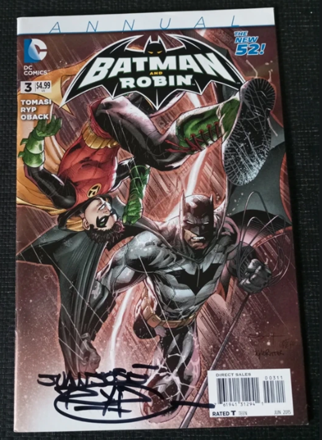 Batman & Robin Annual #3 – Firmado por Juan José Ryp