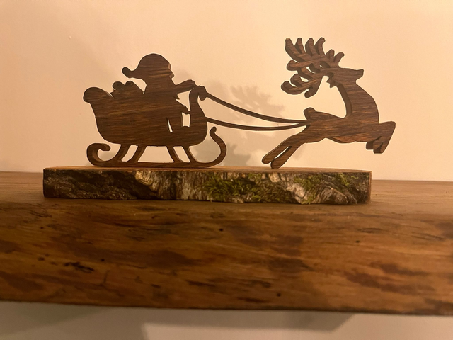 chevauché du Père noël