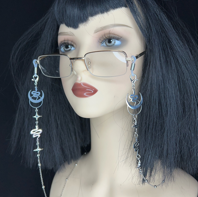 Cosmic coil glasses chains 