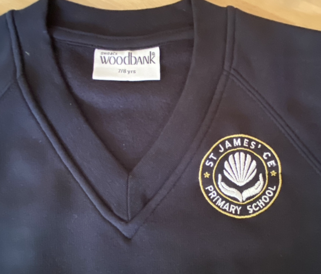 St James V neck Jumper