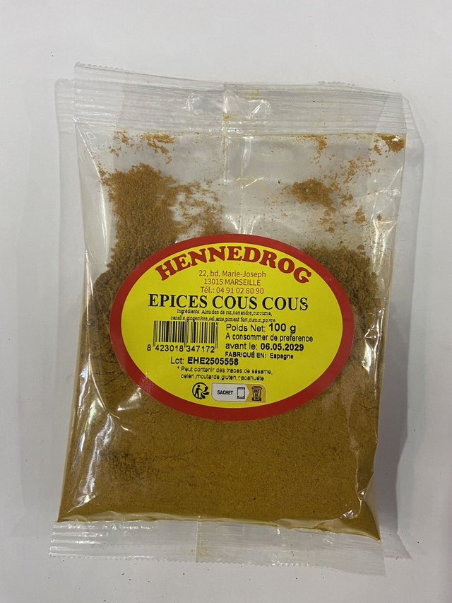 EPICES COUS COUS 100G