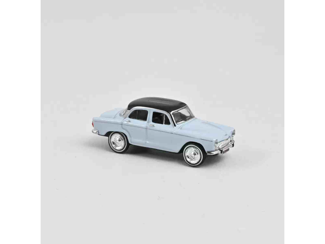 Simca Aronde 1962 Gris Princesse et toit noir Norev 576089 H0