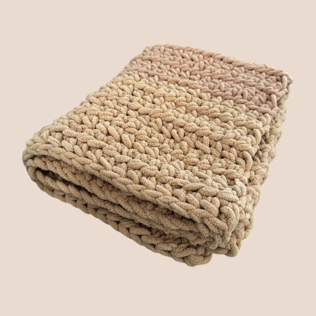 Baby Teddy Blanket Tan