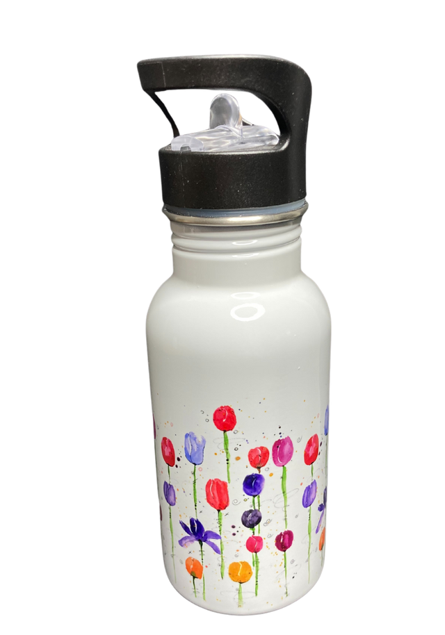 Trinkflasche "Tulpen"