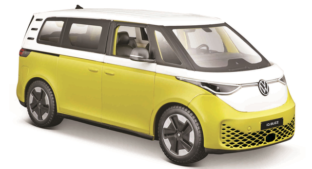 VW ID Buzz orange/weiss Maisto 1:24