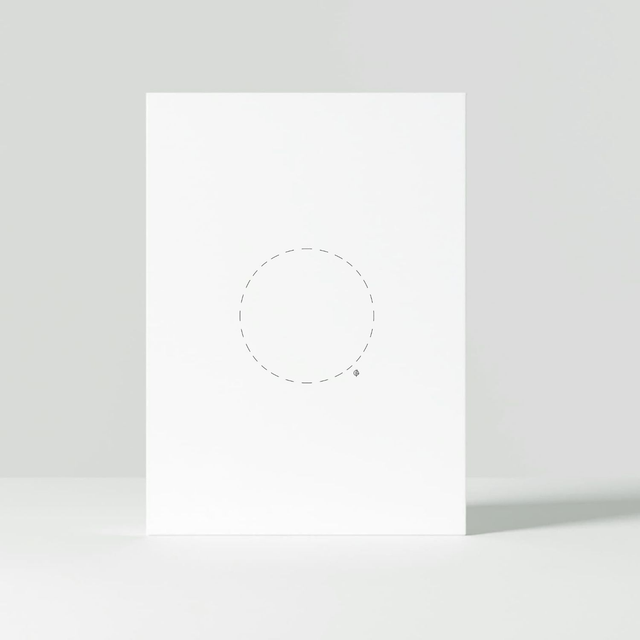 "Inoccupé" Carte postale - 2025