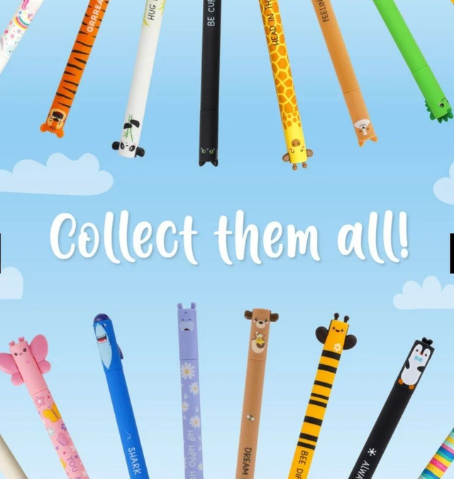 Legami Erasable Gel Pens