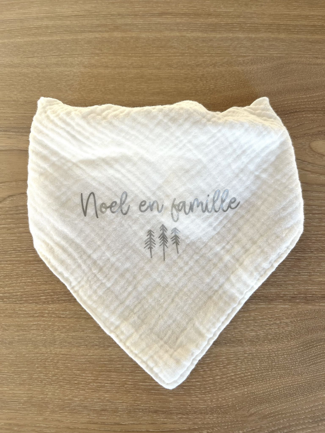 Bavoir - Noël en famille