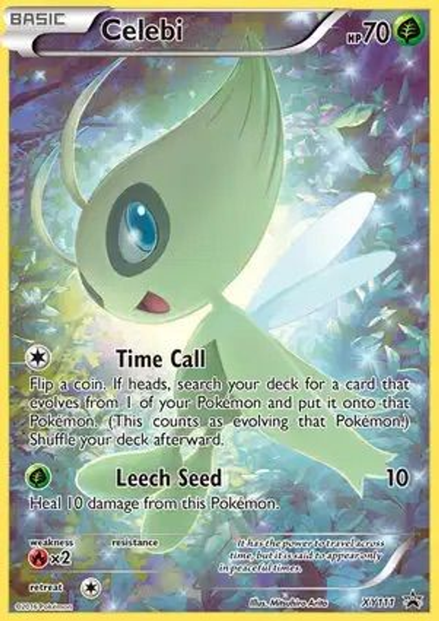Celebi - XY111 (XY Black Star Promo)