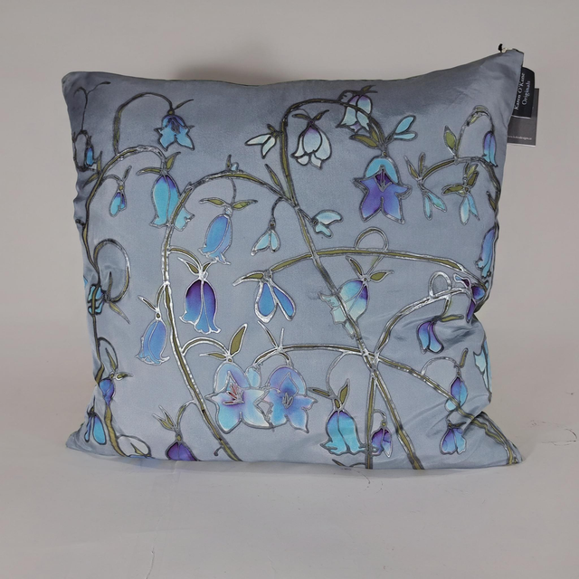 Hairbell silk cushion  