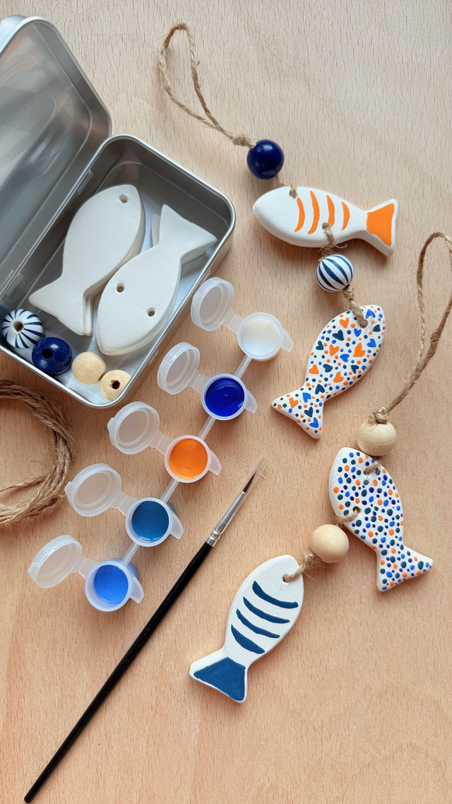 Mes petites sardines, Kit à peindre