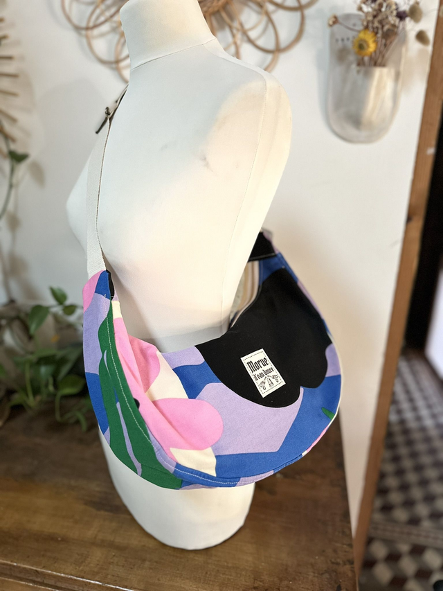 sac banoulière abstr pastel 