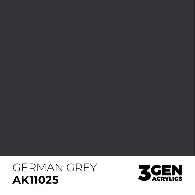 3rd Gen. Acrylics 25 German Grey