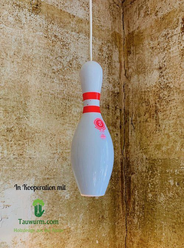 Pin Lampe - Handgefertigt aus originalem Pin - Handgefertigt