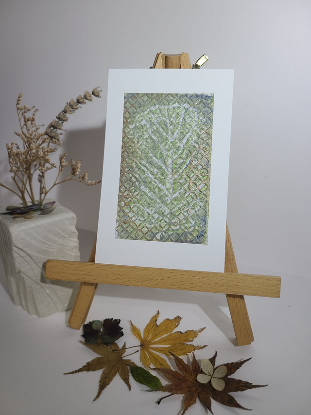 Carte végétale raffinée