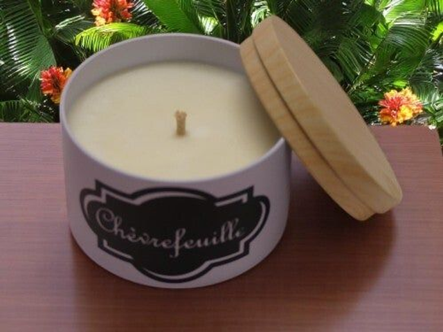 Bougie parfumée "Chèvrefeuille"