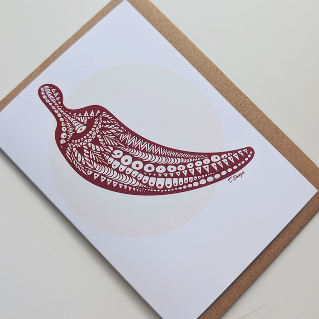 Chilli - Greeting Card