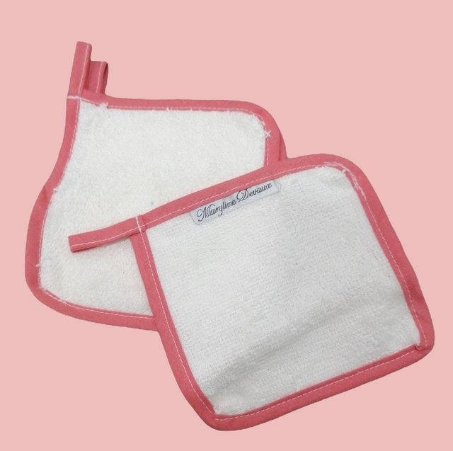 Lingettes démaquillantes unies
