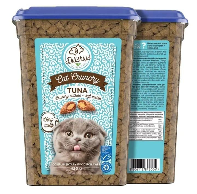 Crunchy snack al tonno