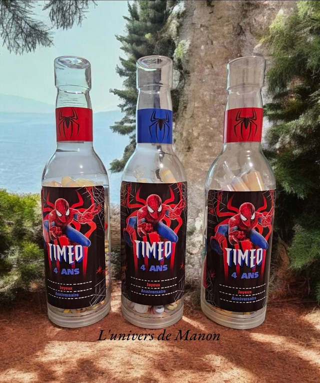 Etiquette personnalisé pour bouteille 