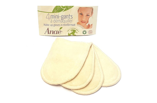 [Anae] Make-up verwijder handschoen wasbaar katoen - 4st