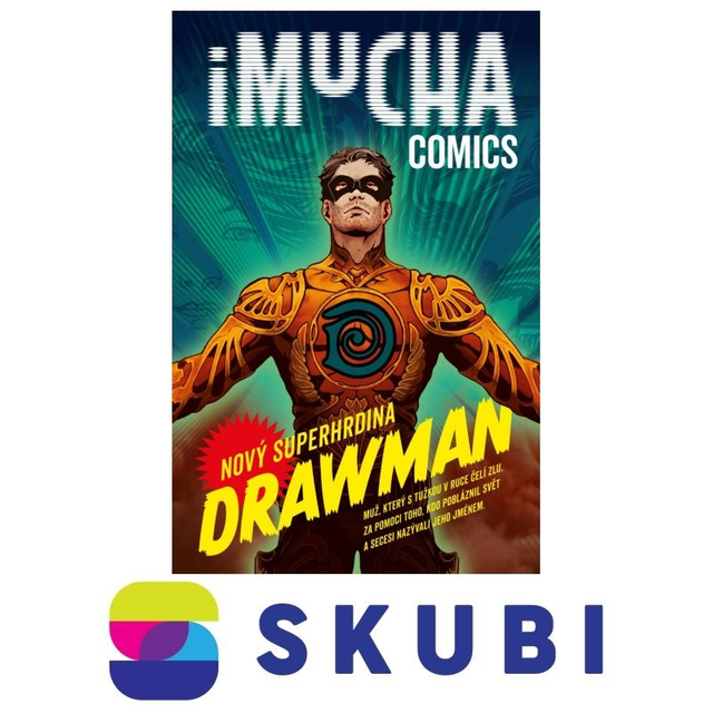 Kniha iMucha Comics - Nový superhrdina Drawman