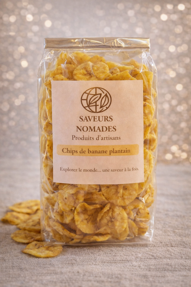 Chips de banane plantain