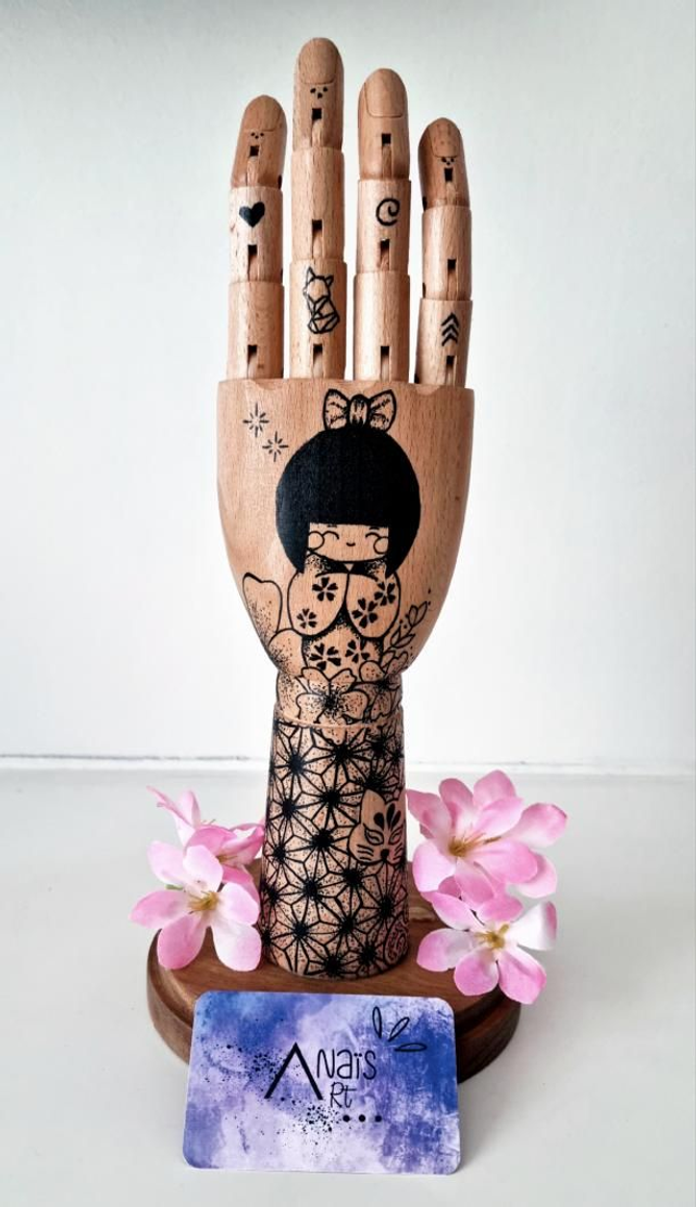 Main Déco | Porte-bijoux Kokeshi