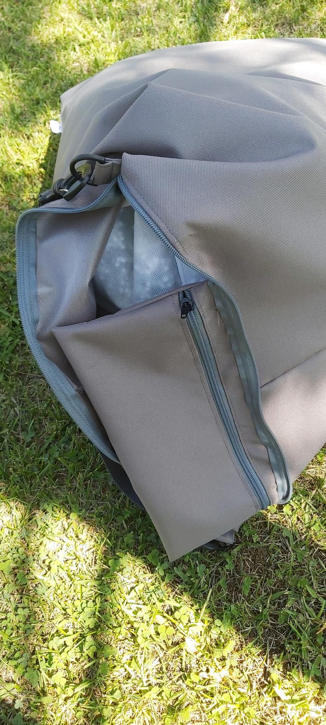 Puff praia ou piscina impermeável Cinza Escuro