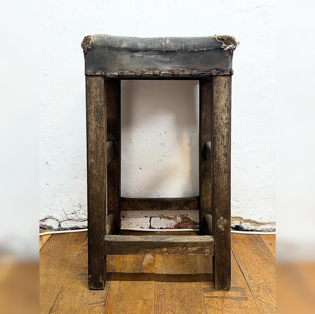 1916 Dated G.E.R Railway Signal Box Stool – Original Industrial Railway Furniture