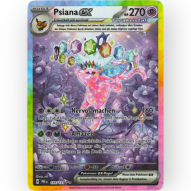 Psiana ex 155/131 | Special Illustration Rare | Prismatische Entwicklungen | Deutsch