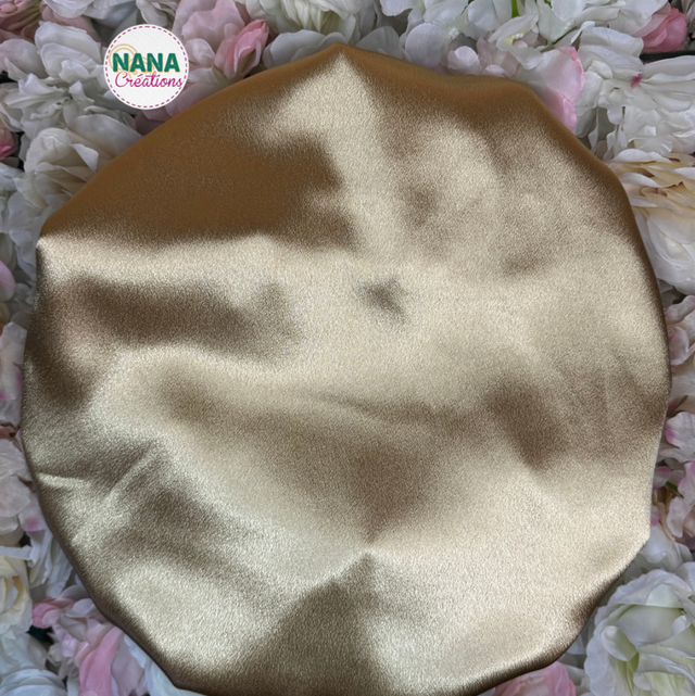 Bonnet Satin Réversible - Lumière – Fait main