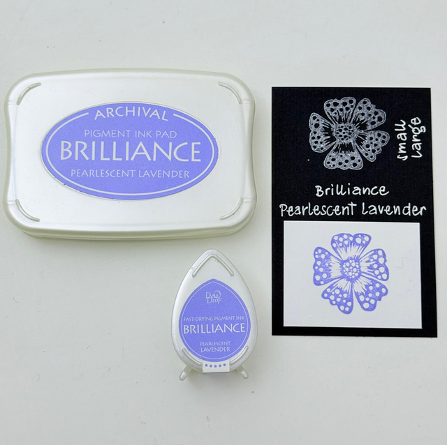 Brilliance Stempelkissen Pearlecent LAVENDER