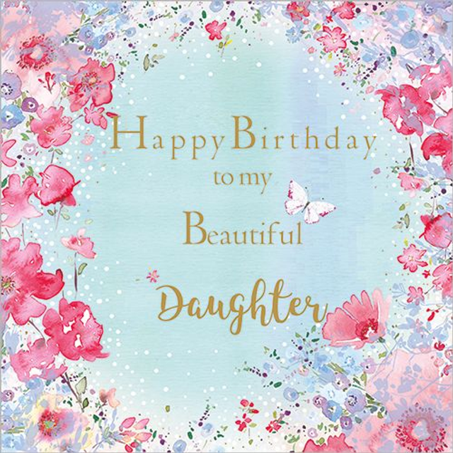 To My Beautiful Daughter