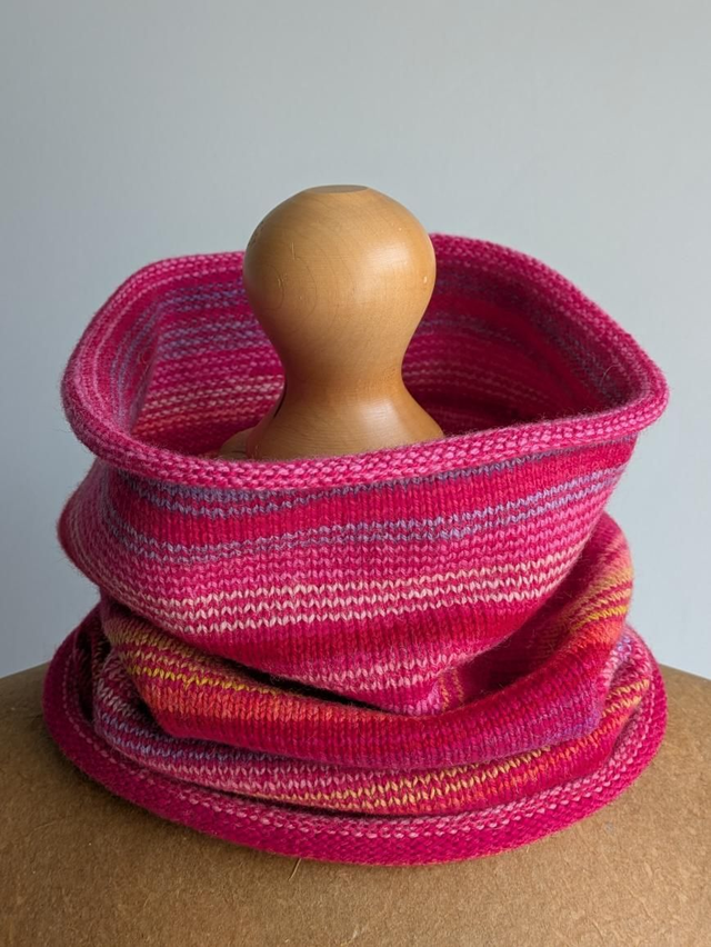 Pink Sunset Cowl