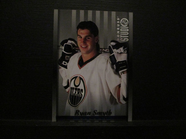 Ryan Smyth - NFL 1997 Donruss Studio Ice Hockey Original Trading Card #16