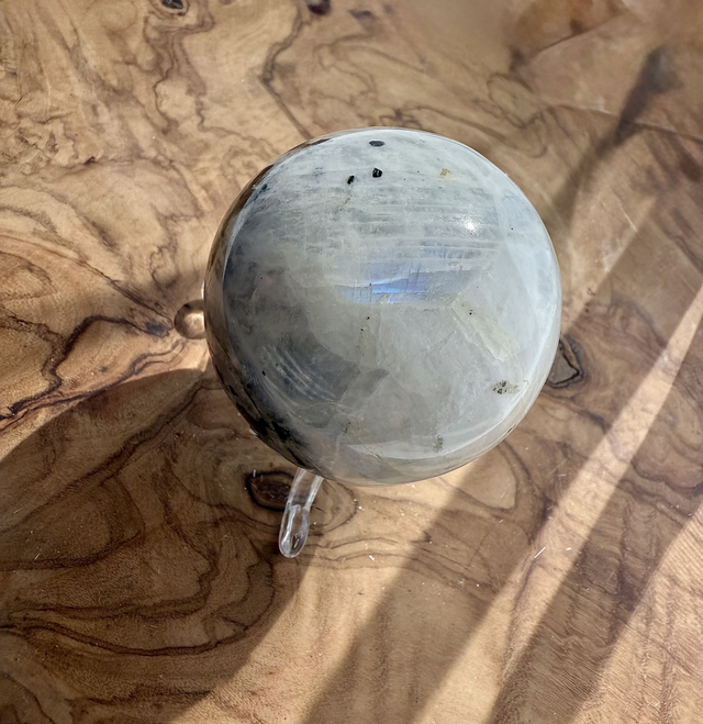 Moonstone Crystal Sphere