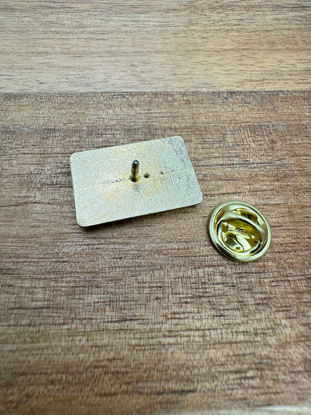 Custom Lodge Lapel Pin - Red