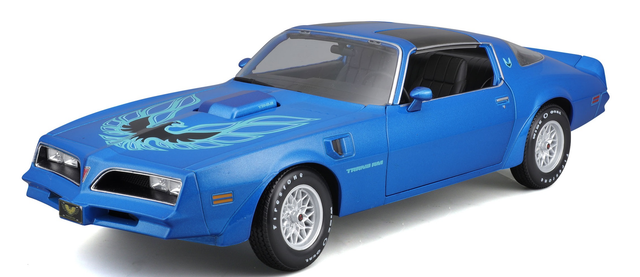 Pontiac Firebird Trans Am 1978 blau Maisto 1:18