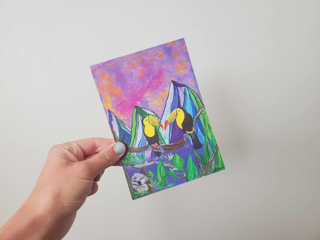 &quot;The Toucans&quot; Art Print