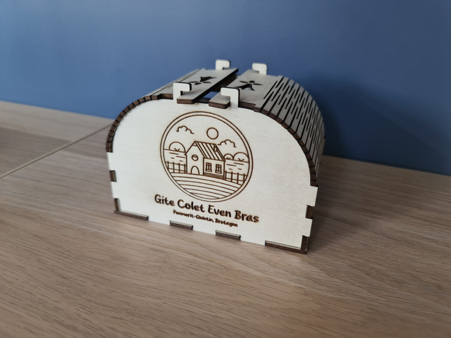 Boite en bois personnalisée