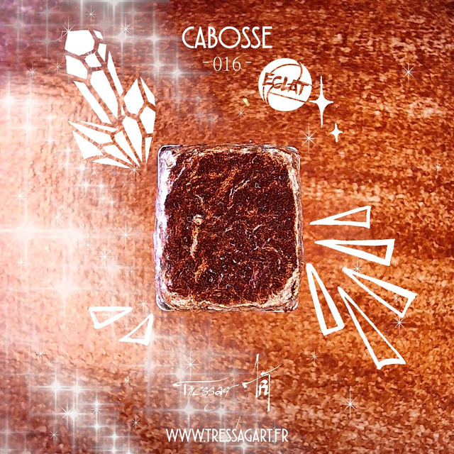TRESSAG&#039;ART - AQUARELLE ARTISANALE - 016 CABOSSE - ECLAT - TR000016