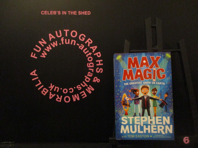 Stephen Mulhern 'Max Magic The Greatest Show On Earth' Authentic Autographed Paperback Book (6)