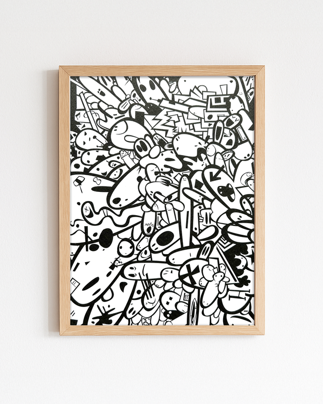 Doodles | Print | A4 print