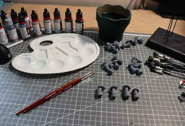 Mycéliens à peindre