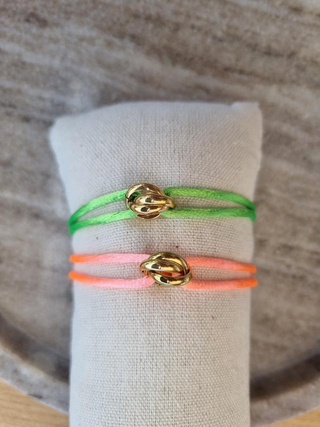 Satinarmband Forever