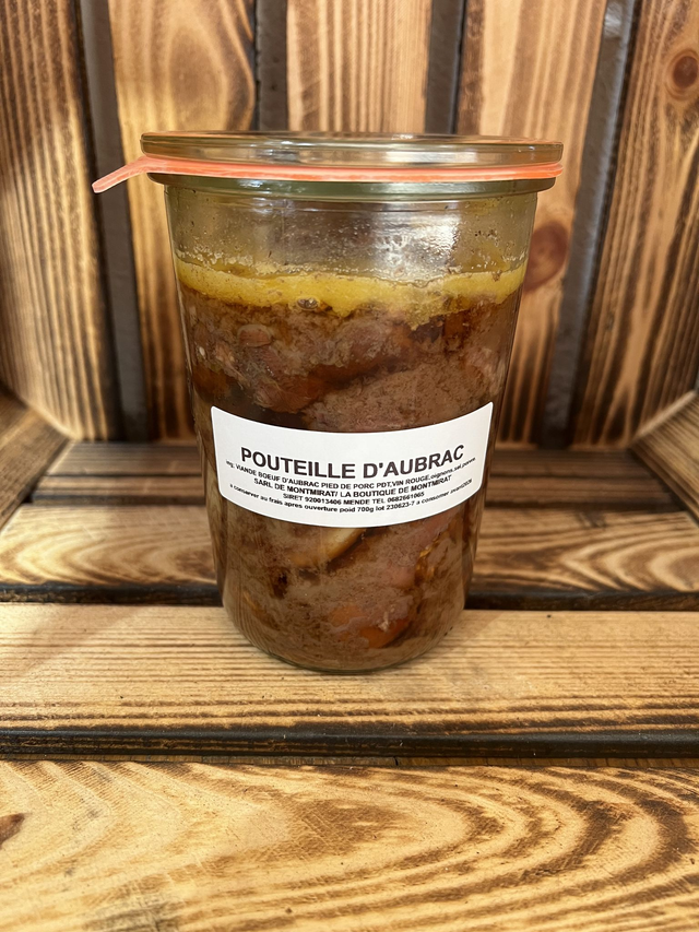 Pouteille d&#039;Aubrac