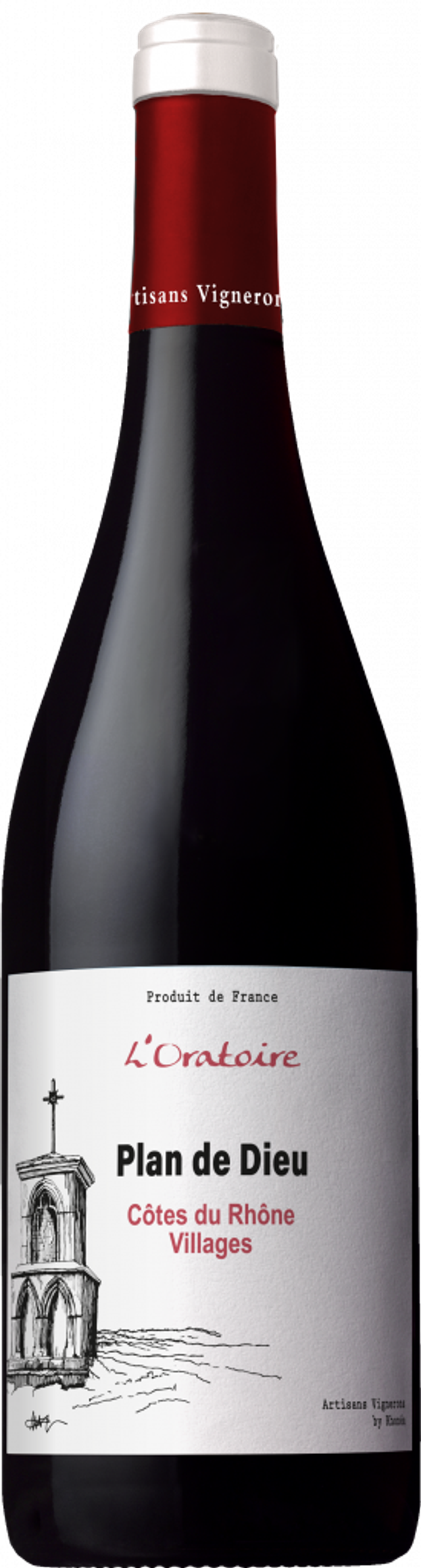 AOC Côtes du Rhône Villages Plan de Dieu, Rouge, 2023