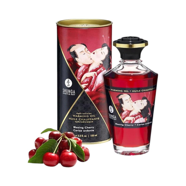 Aceite Afrodisíaco Comestible Cereza Shunga 100 ml
